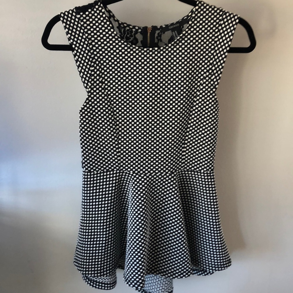 Forever 21 Peplum Top